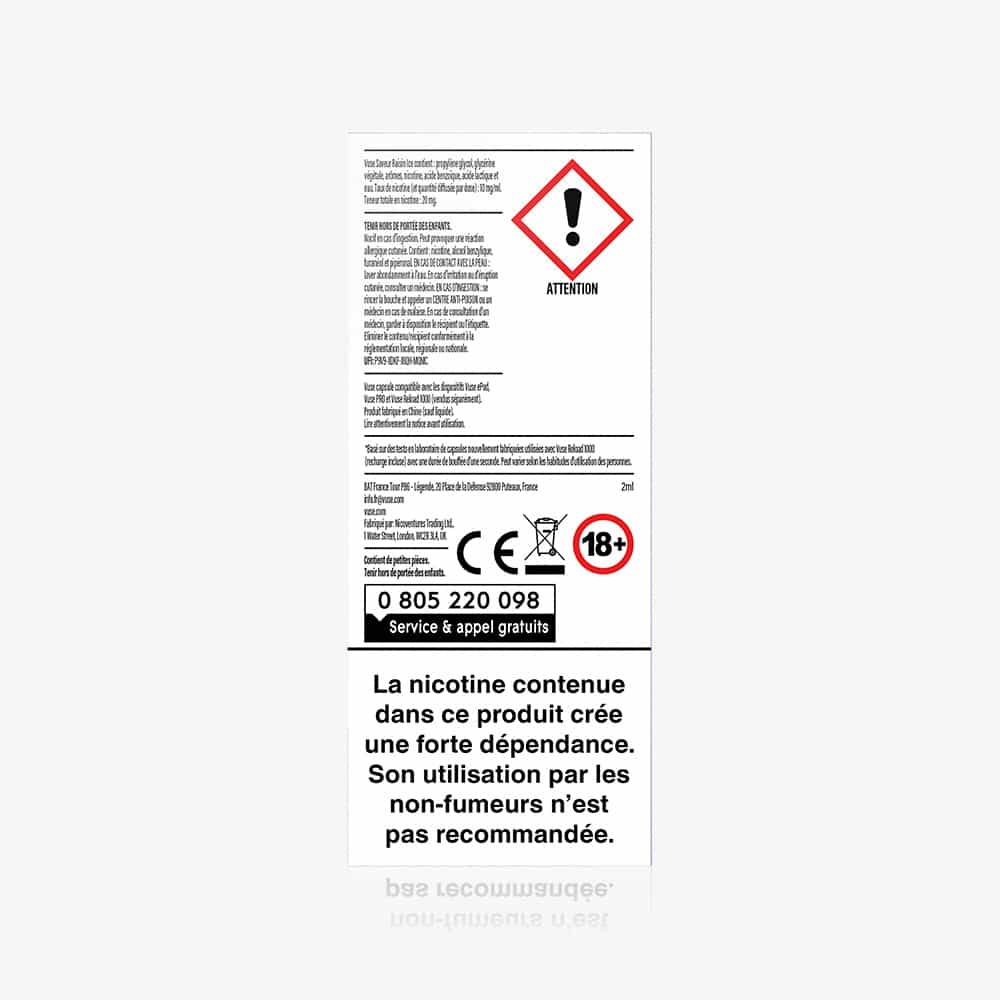 1 Pod Saveur Raisin Ice - Image 4