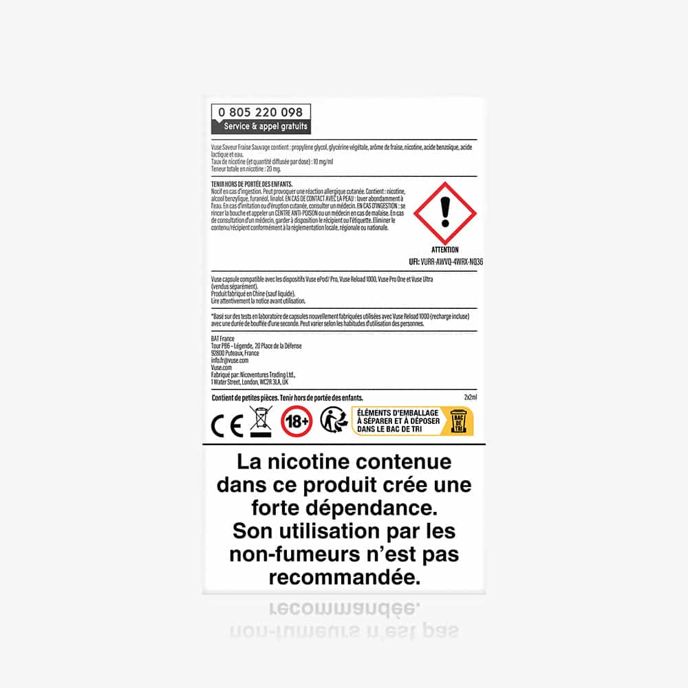 Recharge Gamme Intense Saveur Fraise Sauvage - Image 4
