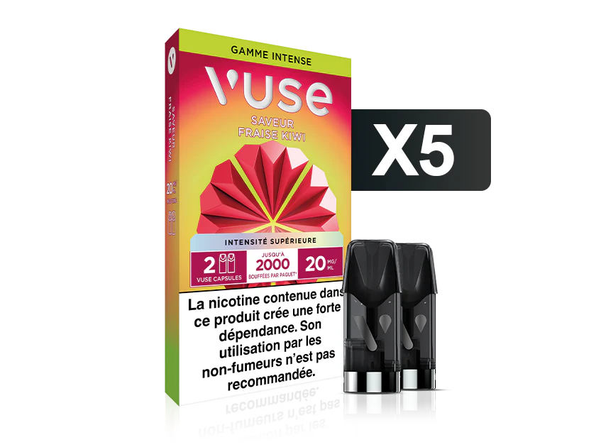 Recharge Gamme Intense Saveur Fraise Kiwi - Image 11