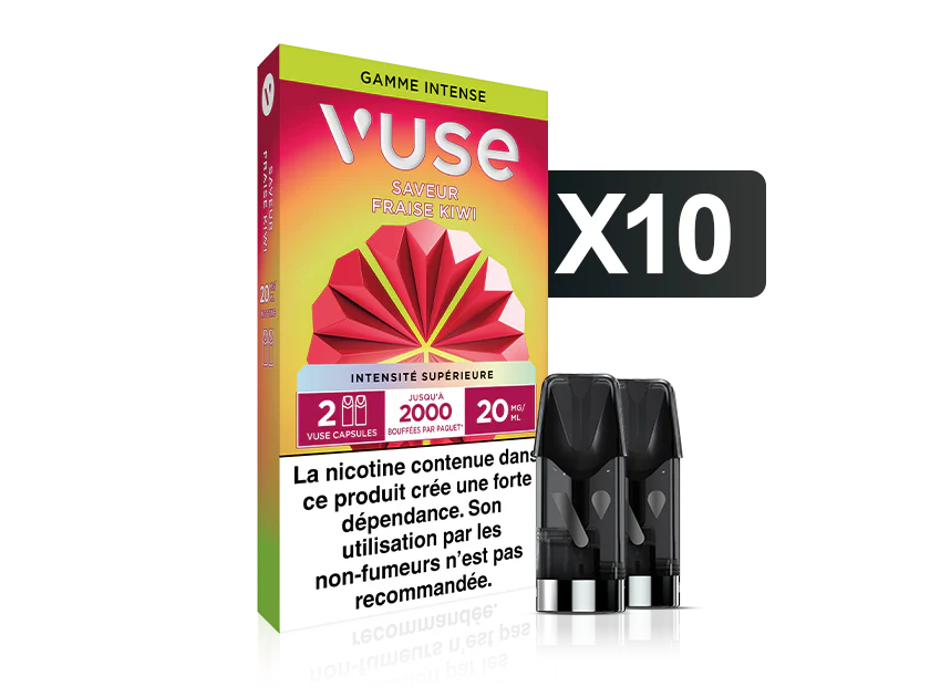 Recharge Gamme Intense Saveur Fraise Kiwi - Image 12