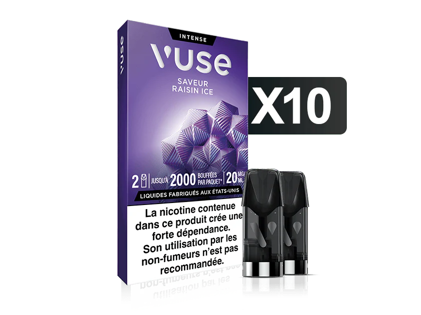 Recharge Gamme Intense Saveur Raisin Ice - Image 10