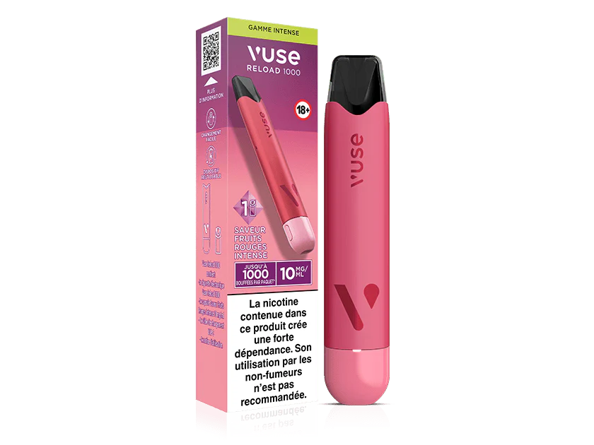 Vuse Reload 1000 Bar Saveur Fruits Rouges Intense - Image 6