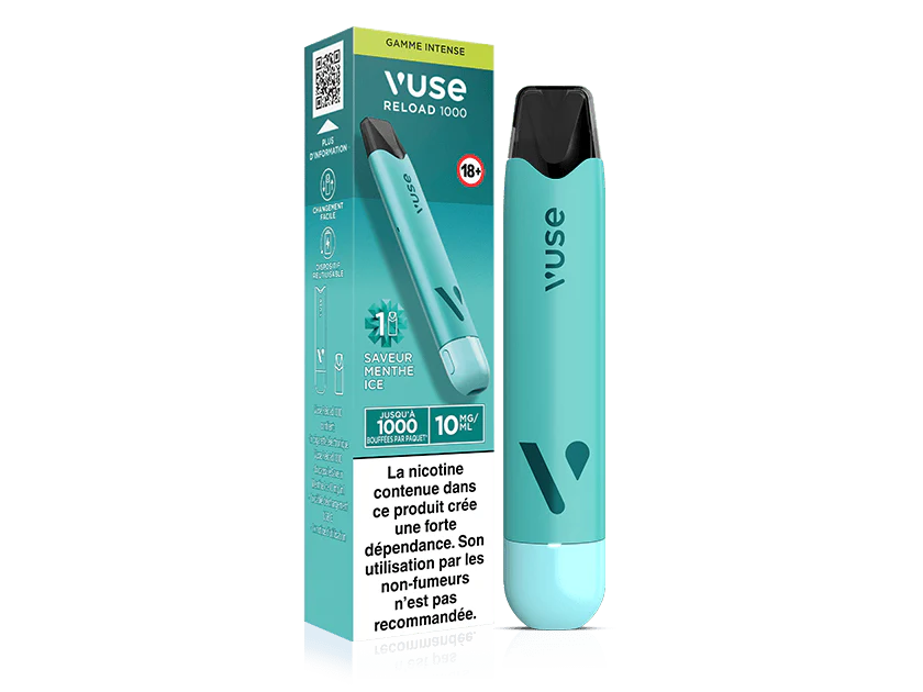 Vuse Reload 1000 Bar Saveur Menthe Ice - Image 6