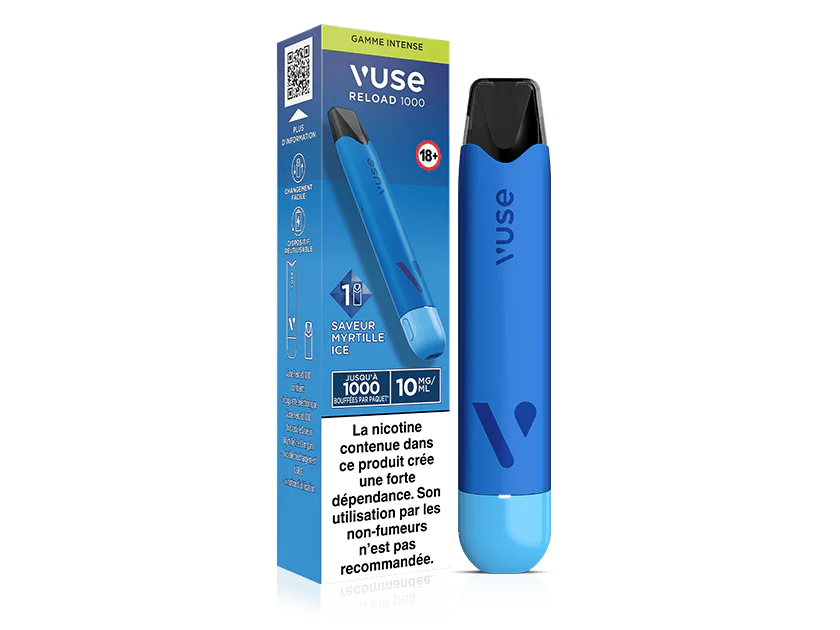 Vuse Reload 1000 Bar Saveur Myrtille Ice - Image 6