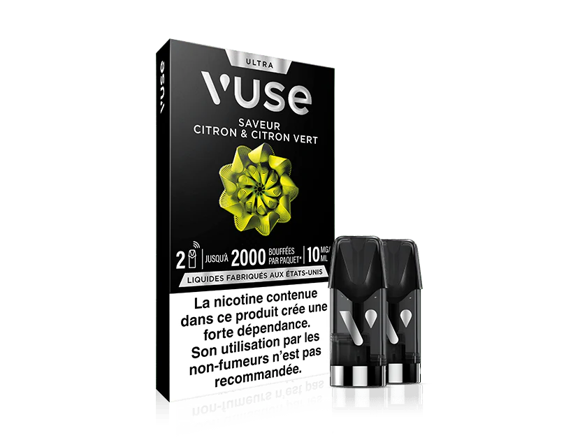 Vuse Ultra Saveur Citron & Citron Vert - Image 6