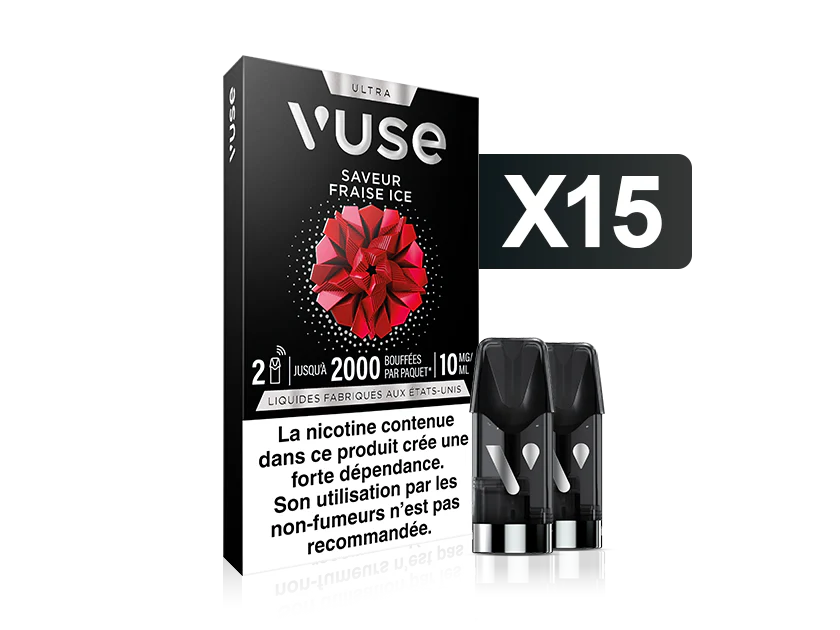 Vuse Ultra Saveur Fraise Ice - Image 7