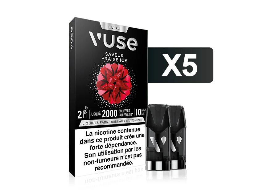 Vuse Ultra Saveur Fraise Ice - Image 8