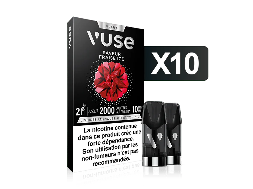 Vuse Ultra Saveur Fraise Ice - Image 9