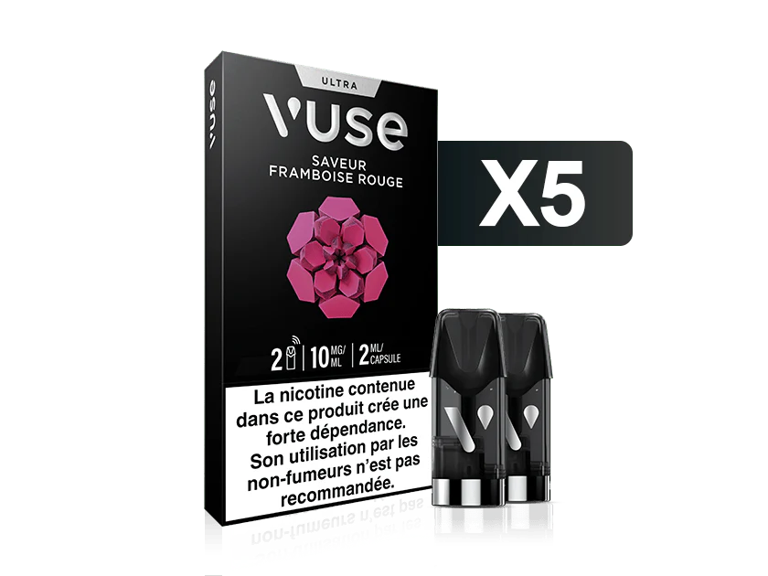 Vuse Ultra Saveur Framboise Rouge - Image 7