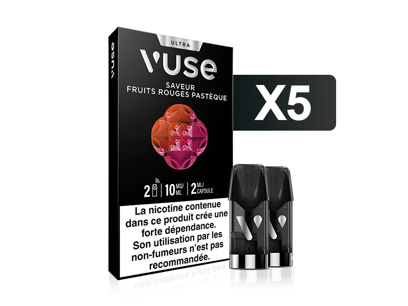 Vuse Ultra Saveur Fruits Rouges Pastèque - Image 7