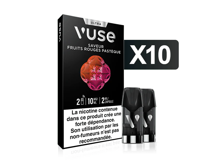 Vuse Ultra Saveur Fruits Rouges Pastèque - Image 8