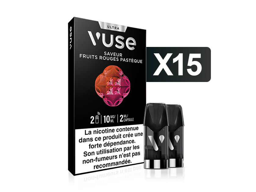 Vuse Ultra Saveur Fruits Rouges Pastèque - Image 9