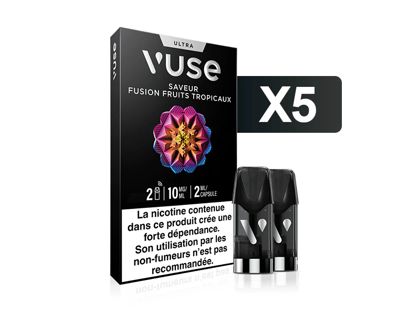 Vuse Ultra Saveur Fusion Fruits Tropicaux - Image 7
