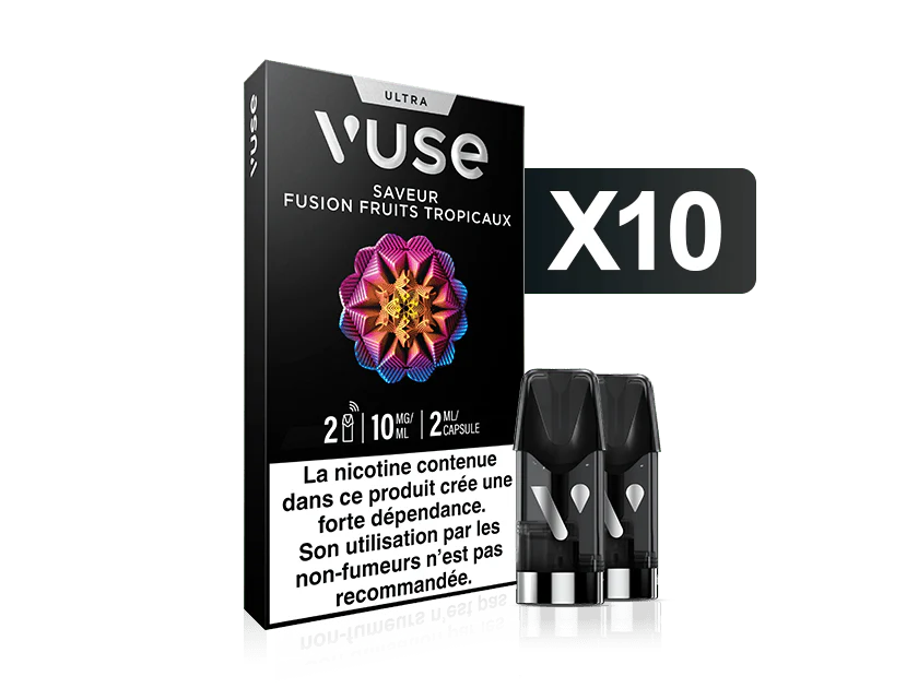 Vuse Ultra Saveur Fusion Fruits Tropicaux - Image 8