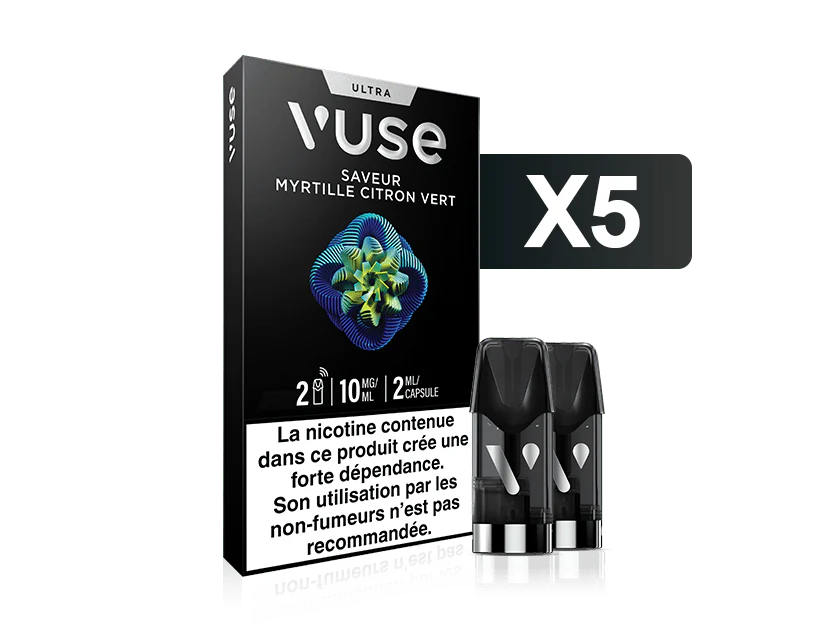 Vuse Ultra Saveur Myrtille Citron Vert - Image 7