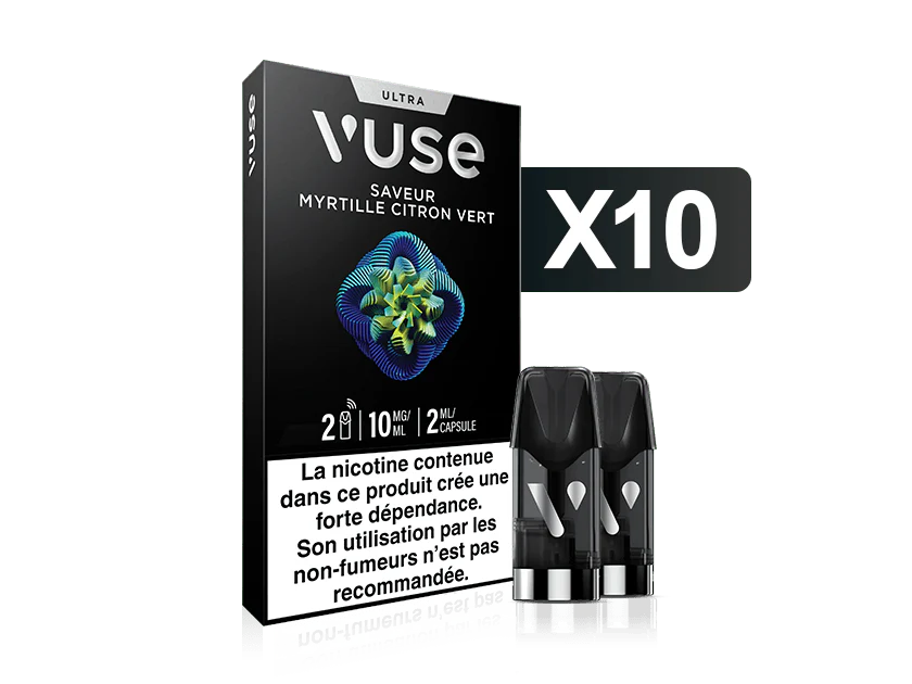 Vuse Ultra Saveur Myrtille Citron Vert - Image 8